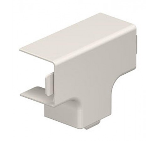 Крышка T-образной секции кабельного канала WDK 25x25 мм (ПВХ,кремовый) (WDK HT25025CW)  6161944  OBO Bettermann