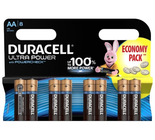 Батарейки Duracell LR6-8BL Ultra  Б0038763  Duracell
