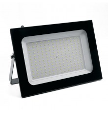 Прожектор светодиодный 200W 6400K AC220V/50Hz IP65, черный в компактном корпусе, SFL90-200  55168  SAFFIT