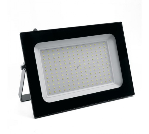 Прожектор светодиодный 200W 6400K AC220V/50Hz IP65, черный в компактном корпусе, SFL90-200  55168  SAFFIT