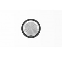 Накладка для кабельного вывода арт.8107 и выключателя со шнурком арт.8148, серия SKY Moon, кольцо чёрное стекло2CLA860700A1501 ABB