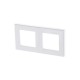 ABB Levit Белый / ледяной Рамка 2-ая  3901H-A05020 01W  2CHH015020A6001  ABB