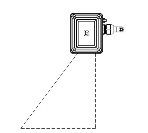 Светильник светодиодный консольный уличный ДБУ EVOLINE LED 60 D8 66Вт 2700K 1500 IP65 8 град  1006000770  Световые Технологии