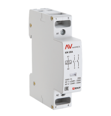 Контактор модульный КМ 20А 2NC 24VAC (1 мод.) AVERES  km-av-1-20-02-24V  EKF