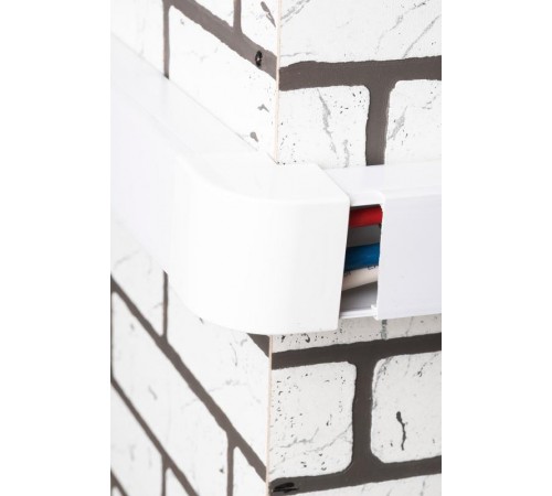 Угол внешний (80х60) белый -Plast  e-80-60  EKF