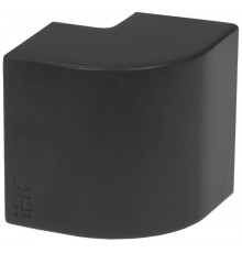 ELECOR Угол внешний КМН 25х16 черный (4шт/компл)  EL-KK10D-N-025-016-K02  IEK