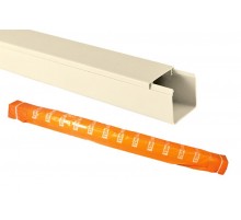 Кабель-канал 25х25 слоновая кость (50м)  SQ0402-0506  TDM