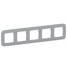 FLITE Artistic Рамка 5-ая РУ-5-А-ФлС серый  FI-M52-31-20-K03  IEK