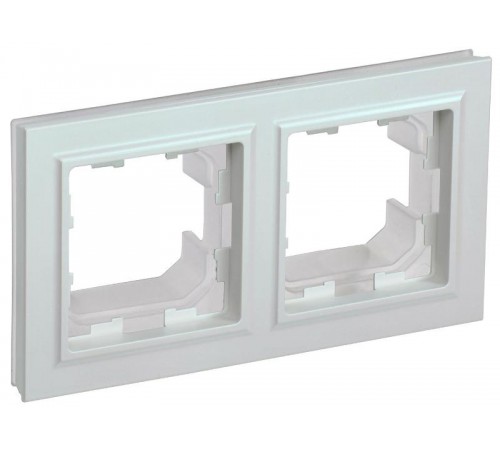 BRITE Рамка 2-ая IP44 РУ-2-БрЖ-44 жемчуг  BR-M22-44-K36  IEK