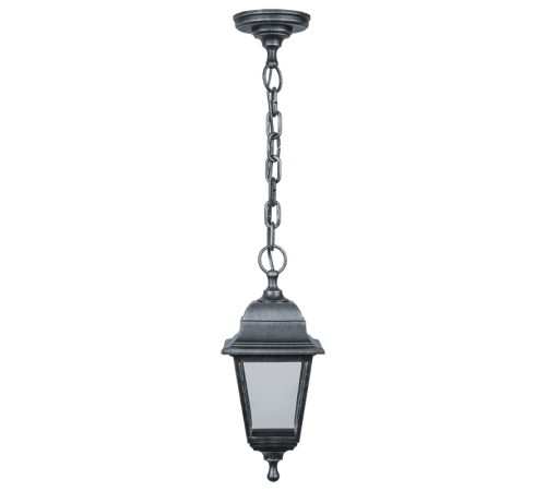 Светильник садово-парковый NOF-PG32-004-IP44-E27 (4 грани черный под серебро)  80481   Navigator