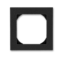 ABB Levit Антрацит / дымчатый чёрный Рамка одинарная 55х55 для механизмов BJE  3901H-A05510 63  2CHH015510A4063  ABB