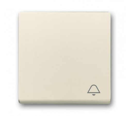 Клавиша для механизма 1-клавишного выключателя, c символом ""ЗВОНОК"" Future/Axcent/Carat/Династия, слоновая кость"  2CKA001751A3177  ABB