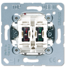 Гостиничный выключатель, комнатный модуль, 24V  505KO5VEUM24  Jung