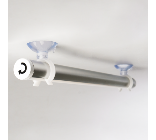 Светильник-подсветка линейный TS6-L2W-sr (серебр.) на батарейках, крепление на присоски, IP44  .5031722  Jazzway