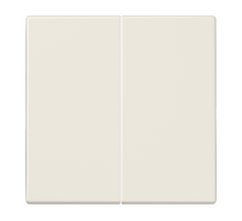 2-я клавиша для балансирных механизмов выключателей (кнопок), в комплекте с CD95HP, возможно IP44; дюропласт; слоновая кость; LS990 LS995 Jung