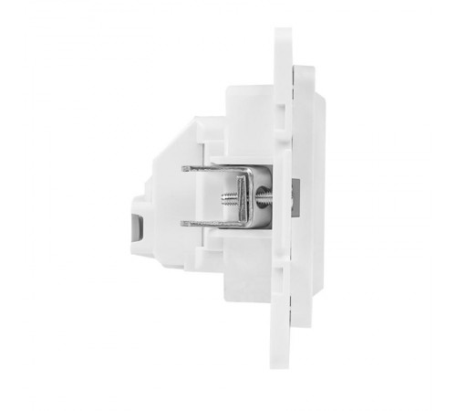 Стокгольм Механизм Розетки 1-местной с/з 16А белый с защ. штор. PROxima  EYR16-028-10  EKF