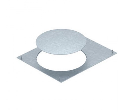 Крышка канала OKA с монтажным отверстием GESR9 400x500x4 мм (сталь) (OKA D 500 R9)  7425122  OBO Bettermann