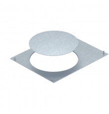 Крышка канала OKA с монтажным отверстием GESR9 400x500x4 мм (сталь) (OKA D 500 R9)  7425122  OBO Bettermann