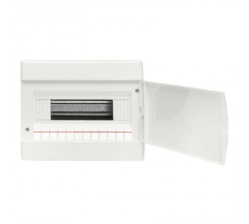 Щит распределительный встраиваемый ЩРВ-П-12 "SlimBox" белая дверца IP41 PROxima  sb-v-12w  EKF