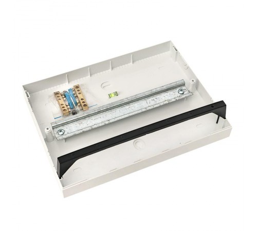 Щит распределительный встраиваемый ЩРВ-П-12 "SlimBox" белая дверца IP41 PROxima  sb-v-12w  EKF