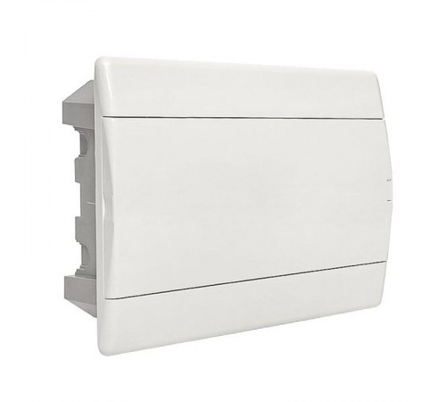 Щит распределительный встраиваемый ЩРВ-П-12 "SlimBox" белая дверца IP41 PROxima  sb-v-12w  EKF