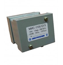 МИС-1100 ЕУ3, 127В, тянущее исполнение, ПВ 100%, IP20, с жесткими выводами, электромагнит  (ЭТ)  ET502271  Электротехник