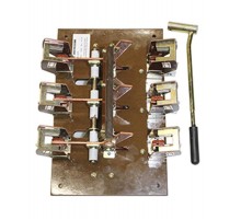 ПБ-34 П У3, 400А, 380В, гетинаксовое основание, правая боковая рукоятка, IP00, с дугогасительными камерами, переключатель  ET522285  Электротехник