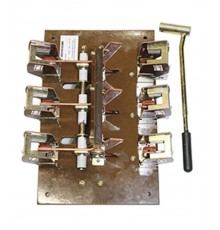 ПБ-34 П У3, 400А, 380В, гетинаксовое основание, правая боковая рукоятка, IP00, с дугогасительными камерами, переключатель  ET522285  Электротехник