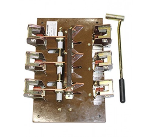 ПБ-34 П У3, 400А, 380В, гетинаксовое основание, правая боковая рукоятка, IP00, с дугогасительными камерами, переключатель  ET522285  Электротехник