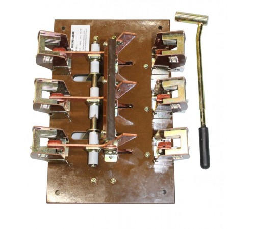 ПБ-34 П У3, 400А, 380В, гетинаксовое основание, правая боковая рукоятка, IP00, с дугогасительными камерами, переключатель  ET522285  Электротехник