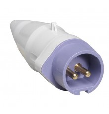 Вилка кабельная CPT216, 16А, 2Р, 20-25В AС, IP44  2CMA179277R1000  ABB