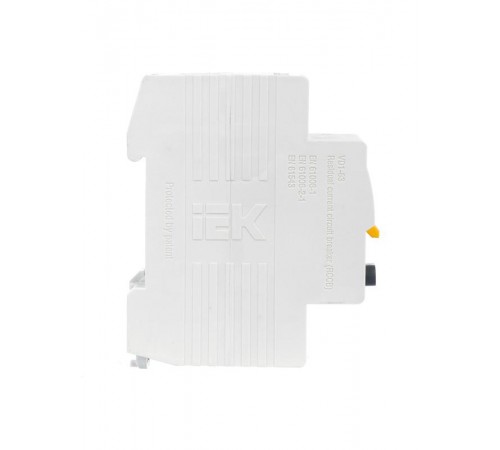 Выключатель дифференциальный (УЗО) ВД1-63 2п 25А 10мА тип AC  MDV10-2-025-010  IEK