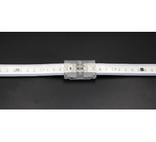 Соединитель жесткий пластиковый для ленты AC230V IP20 (упаковка 10 шт)  V4-R0-00.0048.STR-0001  VARTON