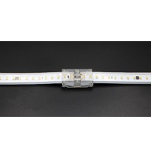 Соединитель жесткий пластиковый для ленты AC230V IP20 (упаковка 10 шт)  V4-R0-00.0048.STR-0001  VARTON