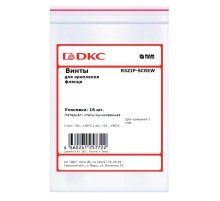 Винты для крепления фланца, оцинкованная сталь, 16 шт  R5ZIP-SCREW  DKC