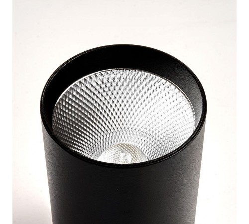 Светильник накладной светодиодный спот неповоротный AL530, 15W, 1350Lm, 4000K, 35 градусов, черный, D80*H100  32496  FERON