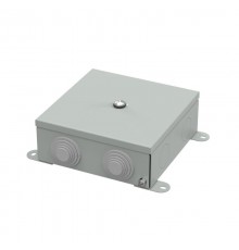 Коробка металлическая серая 150х150х60 (6 шт/кор)  70-0380-7035  Промрукав