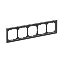ArtGalery Pure Черный Рамка 5-постовая , органическое стекло  GAL321005  SE