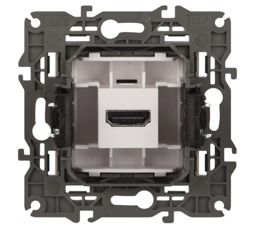 14-3114-04 Розетка HDMI, IP20, Эра Elegance, шампань  Б0034335  ЭРА