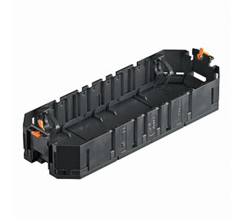 Универсальная монтажная коробка UT4 для установки в лючок без накладки (полиамид,черный) (UT4)  7408725  OBO Bettermann