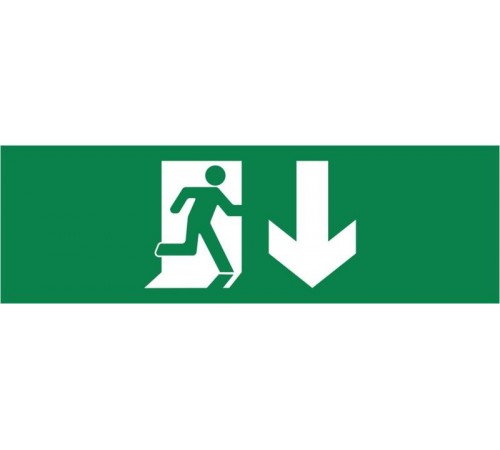 Пиктограмма ДСО-IP65-Н "Фигура вниз справа"  60579DEK  DEKraft