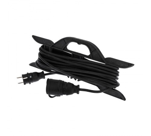 Удлинитель-шнур на рамке КГ 3х1.5, 10 м, морозостойкий, с/з, 16 А, 3500 Вт, IP44 (Сделано в России)  11-7077  REXANT