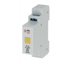 Лампа сигнальная ЛС-47 (желтая) на DIN-рейку NO-902-180 Pro  Б0037060  ЭРА