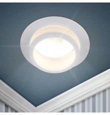 Светильник встраиваемый точечный алюминиевый KL89 WH MR16/GU5.3 белый  Б0054356  ЭРА