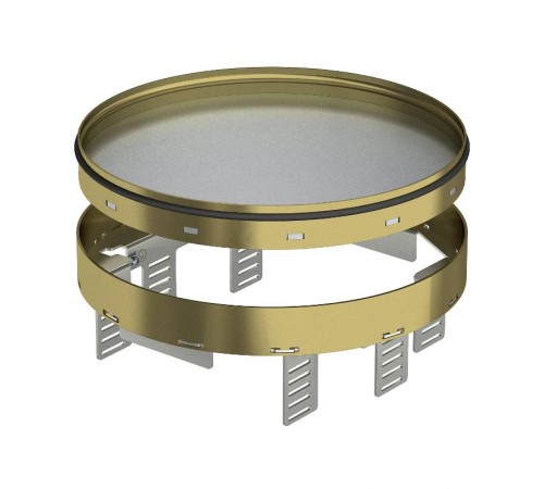 Кассетная рамка RKRN2UZD3 ном.размер R7 D 275 мм (латунь) (RKRN2UZD3R7MS20)  7409142  OBO Bettermann