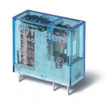 Миниатюрное универсальное электромеханическое реле; монтаж на печатную плату или в розетку; выводы с шагом 3.5мм  403170360000PAC  Finder