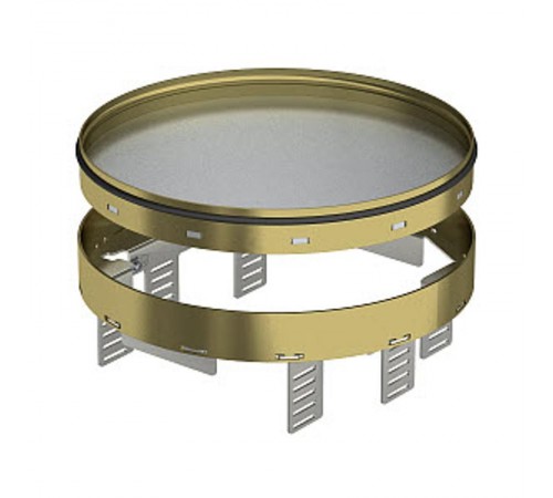 Кассетная рамка RKRN2UZD3 ном.размер R7 D 275 мм (латунь) (RKRN2UZD3R7MS25)  7409144  OBO Bettermann