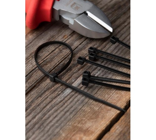 Хомут нейлоновый ЧЕРНЫЙ 3,6х140 (уп./100шт) EKF Simple  plc-cb-3.6x140  EKF