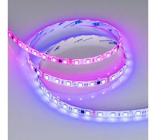 Светодиодная лента герметичная SPI-SE-B60-10mm 24V RGB-PX6-BPT (12 W/m, IP65, 5060, 5m) (Arlight, бегущий огонь)  039601  Arlight