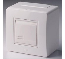 Коробка для миниканалов с выключателем  10002  DKC
